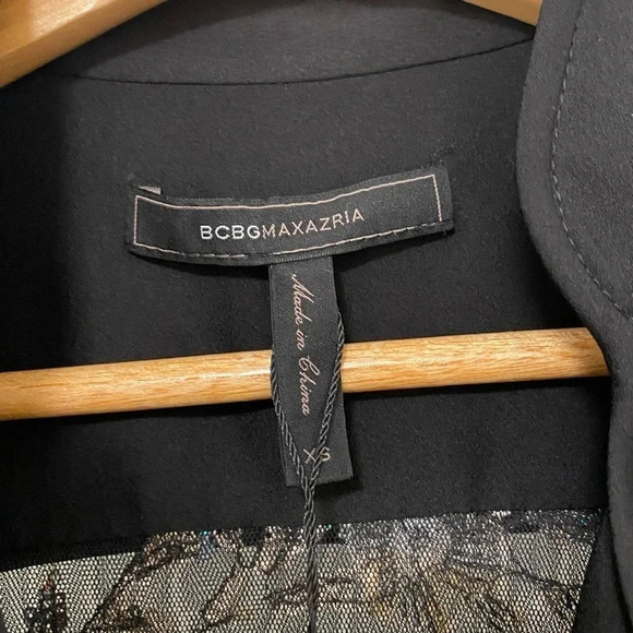 NWT BCBGMaxAzaria Floral Sequin Embroidered Jumpsuit - Picture 9 of 12